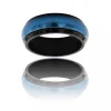 Bague Acier Bleu Mâte Homme BANGA