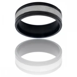 Bague Anneau Fashion Homme Acier