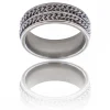 Bague Anneau Homme Acier FOLA