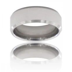 Bague Anneau Homme Acier MA