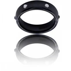 Bague Anneau Homme en Acier