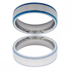 Bague Anneau Homme en Acier ACER