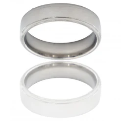 Bague Anneau pour Homme en Acier