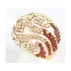 Bague Arabesque Dorée Femme DAPHNEE