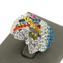 Bague Corset Argent Femme DAPHNEE