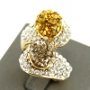 Bague de Femme Boules Strass DAPHNEE