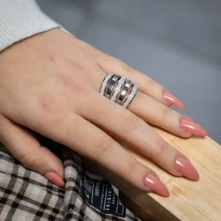 Bague de Femme Ornée avec Zirconium IRTA
