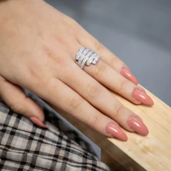Bague de Femme Ornée Zirconium LONICERA