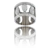 Bague Fashion pour Femme Acier Ornée Zirconium