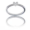 Bague Femme Coeur Ornée de Strass