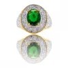 Bague Femme Couleur Dorée Ornée Zirconium VINCA