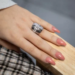 Bague Femme Fashion Ornée Zirconium CERCIS