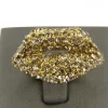 Bague Femme Lèvres Strass DAPHNEE
