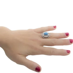 Bague Femme TICA Bleu