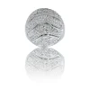 Bague Originale Femme Acier Ornée Zirconium