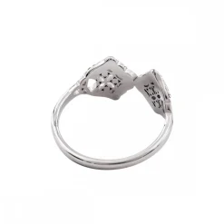 Bague pour Femme Acier Ornée avec Zirconium