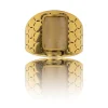 Bague pour Femme en Acier Doré