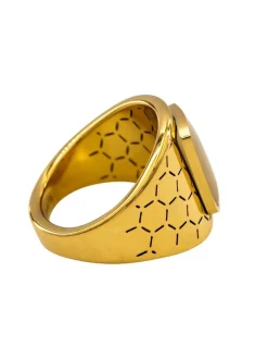 Bague pour Femme en Acier Doré