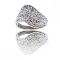 Bague pour Femme Ornée Zirconium AJUGA