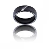 Beau Coffret Bague Femme Céramique Ornée Zirconium