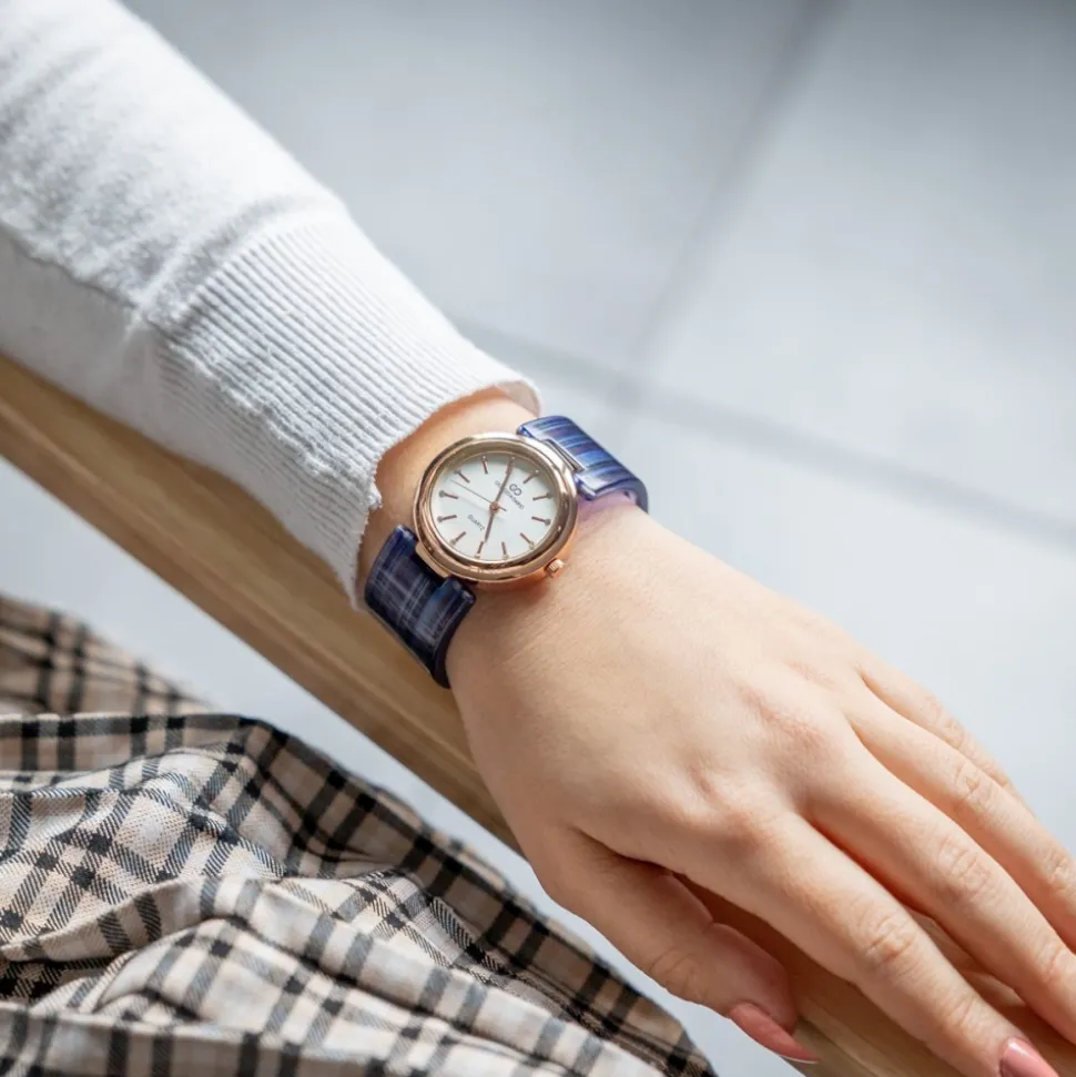 Belle Montre Femme Métal et Plastique Strass GIORGIO