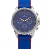 Belle Montre Homme Tissu Bleu GIORGIO