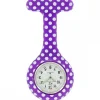BelleMontre Infirmière Silicone Violet Pois KZ