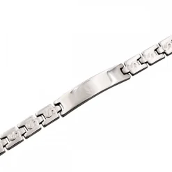 Bracelet Femme Acier Argent