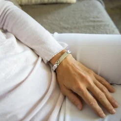 Bracelet Femme Acier Argent