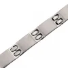 Bracelet Homme Acier Argenté
