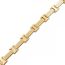 Bracelet pour Homme Acier Doré