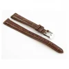 Bracelet pour montre en synthétique Marron 12mm