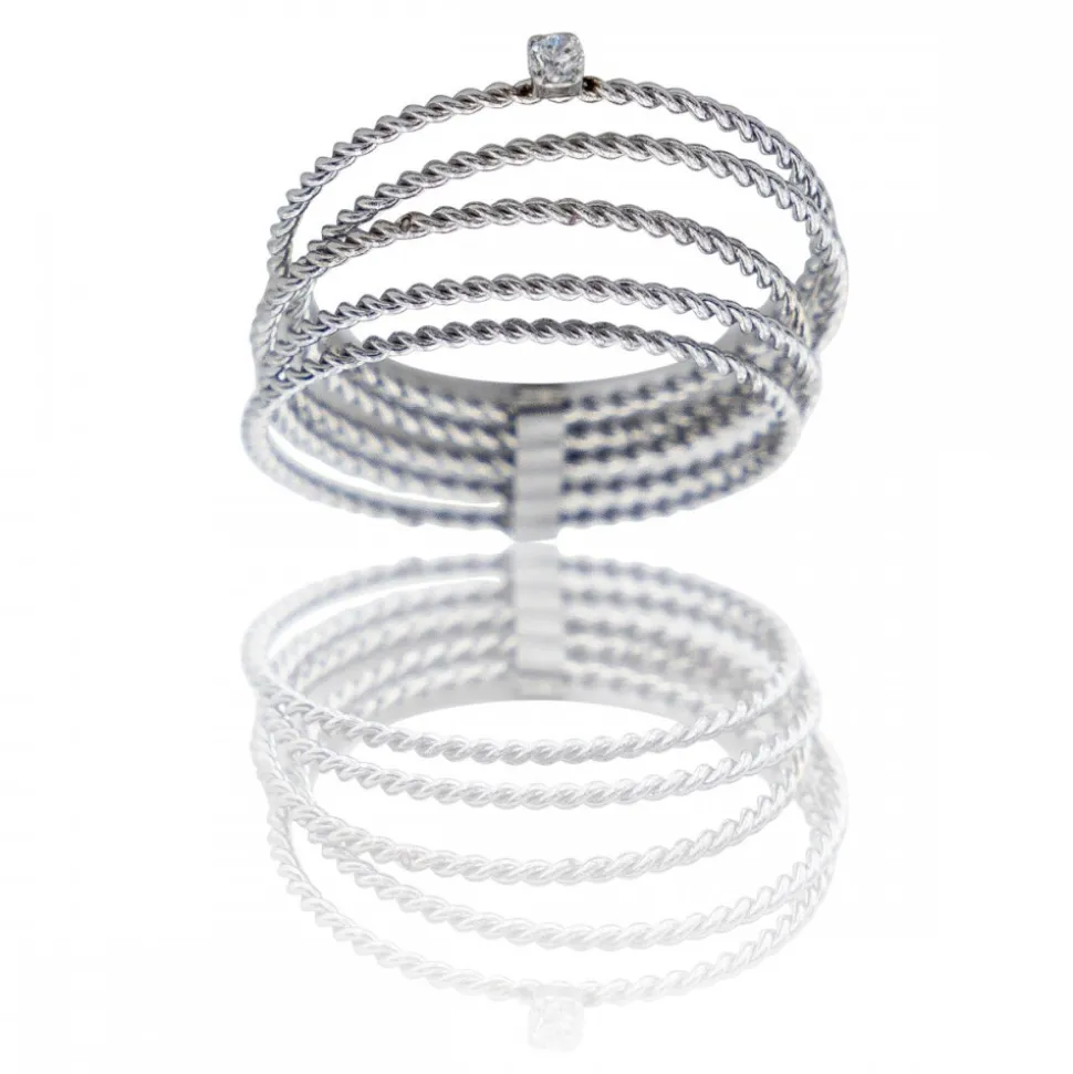 Cinq Bagues Femme Strass DAPHNEE
