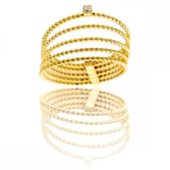 Cinq Bagues Femme Strass DAPHNEE