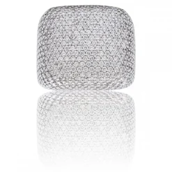 Coffret Bague Femme Acier strass