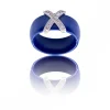 Coffret Bague Femme Céramique Ornée Zirconium
