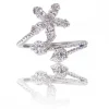 Coffret Bague Femme Rhodium Fleur VEGA