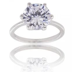 Coffret Bague Femme Rhodium LEONI