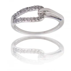 Coffret Bague Femme Rhodium CETI