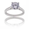 Coffret Bague Femme Rhodium URSAE