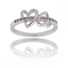 Coffret Bague Femme Rhodium Cœur ARWEN