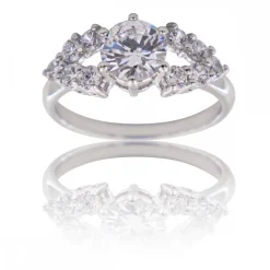 Coffret Bague Femme Rhodium IDRIL