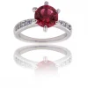Coffret Bague Femme Rhodium ALCOR