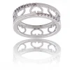 Coffret Bague Femme Rhodium COEURA