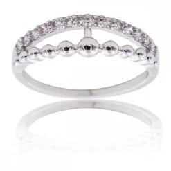 Coffret Bague Femme Rhodium CARA