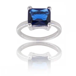 Coffret Bague Femme Rhodium CETI