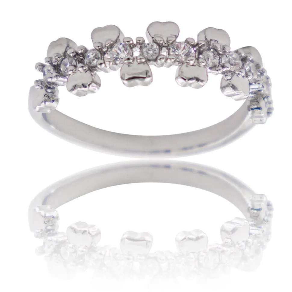 Coffret Bague Femme Rhodium CALIPA