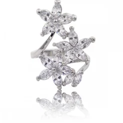 Coffret Bague Femme Rhodium FLORA