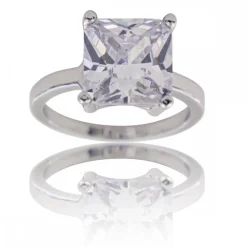 Coffret Bague Femme Rhodium CAELI