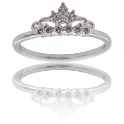 Coffret Bague Femme Rhodium REINA